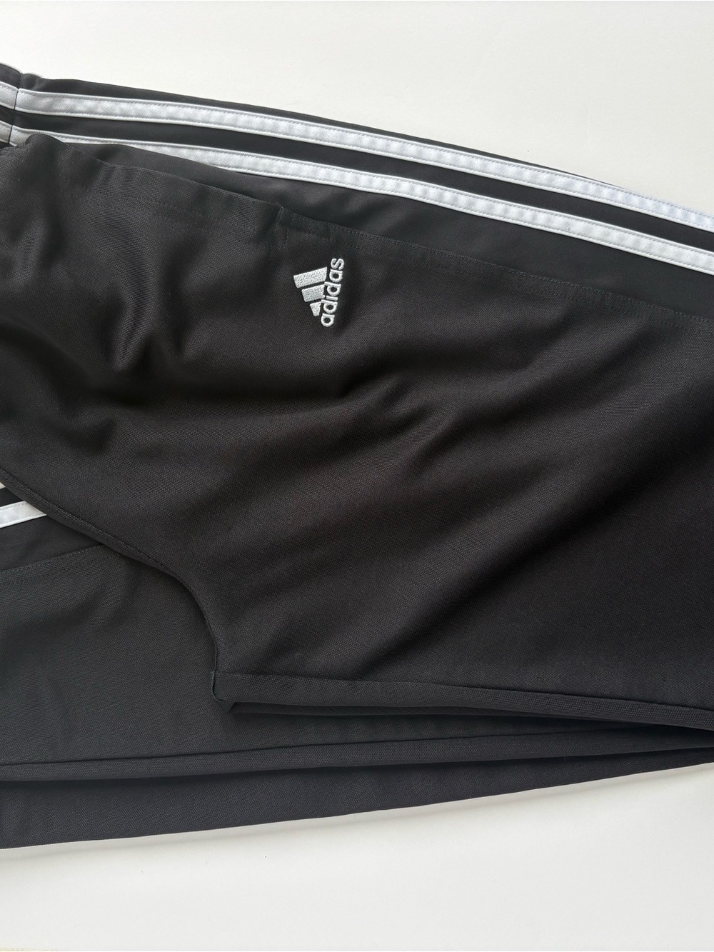 Adidas Women’s Black Track Pants with Zippers at Ankle Athleisure Sporty Size M - Picture 4 of 9